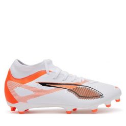 Buty do piłki nożnej Puma. Białe buty sportowe męskie Puma, bez zapięcia. Za 179.99 zł.