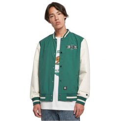 Kurtka nylon Starter College. Białe kurtki męskie Starter, m, bez wzorów, z materiału, klasyczne, bez kaptura. Za 379.90 zł.