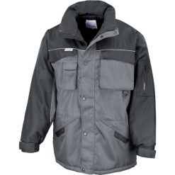 Parka Result Heavy Duty. Czarne parki męskie RESULT, na zimę, m, bez wzorów, bez kaptura. Za 333.50 zł.