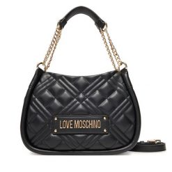 Torebka LOVE MOSCHINO. Czarne torebki do ręki damskie Love Moschino, bez wzorów, klasyczne, bez dodatków. Za 539.99 zł.
