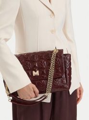MEXX Torebka CEO-MEXX-L-013-10 Bordowy. Czerwone torebki do ręki damskie Mexx, bez wzorów, ze skóry, bez dodatków. Za 199.99 zł.