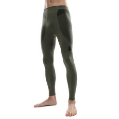 Męskie legginsy kompresyjne Sporty zimowe Siroko Method. Zielone legginsy sportowe męskie SIROKO, m, bez wzorów. W wyprzedaży za 105.00 zł.