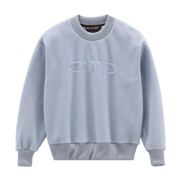 Damska bluza polarowa CMP. Niebieskie bluzy damskie CMP, l, bez wzorów, z materiału, bez kaptura, trekkingowe. Za 362.90 zł.