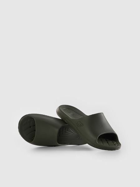 4F Klapki męskie - khaki 44. Brązowe buty sportowe męskie 4f, bez zapięcia, do pływania. Za 69.99 zł.