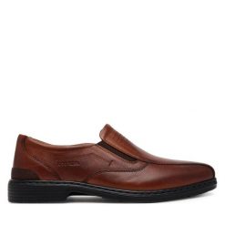 Półbuty Josef Seibel. Brązowe półbuty na co dzień męskie Josef Seibel, bez zapięcia. Za 299.99 zł.