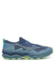Mizuno Buty do biegania Wave Daichi 9 J1GJ2571 Szary. Szare buty sportowe męskie Mizuno, z materiału, bez zapięcia, do biegania. Za 439.99 zł.