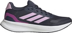 Adidas Buty damskie adidas Runfalcon 5 Running czarno-różowe JQ8755 38. Czarne obuwie sportowe damskie Adidas, bez wzorów. Za 268.99 zł.