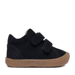 Półbuty Lasocki Kids. Niebieskie półbuty chłopięce Lasocki Kids, bez wzorów, bez zapięcia. Za 149.99 zł.