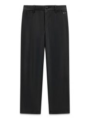Guess Spodnie z imitacji skóry J6BB11 W3916 Czarny Regular Fit. Czarne spodnie materiałowe dla dziewczynek Guess, z aplikacjami, z materiału. Za 284.99 zł.