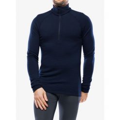 Bluza termoaktywna męska Houdini Desoli Thermal Half Zip. Niebieskie bluzy męskie Houdini, m, bez wzorów, bez kaptura, narciarskie. Za 718.99 zł.