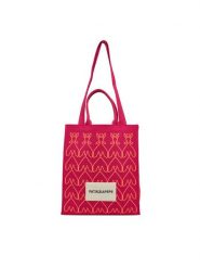 Patrizia Pepe Torebka 2B0123/K264 Różowy. Czerwone torebki do ręki damskie Patrizia Pepe, bez wzorów, z materiału, bez dodatków. Za 489.99 zł.