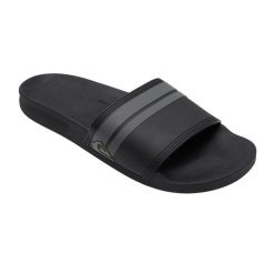 Klapki basenowe męskie Quiksilver Rivi Slide. Szare klapki męskie Quiksilver, z gumy. Za 179.99 zł.