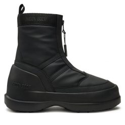 Śniegowce Moon Boot. Czarne śniegowce i trapery damskie Moon Boot. Za 649.99 zł.