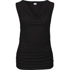 Top bonprix czarny. Topy damskie marki bonprix. Za 54.99 zł.