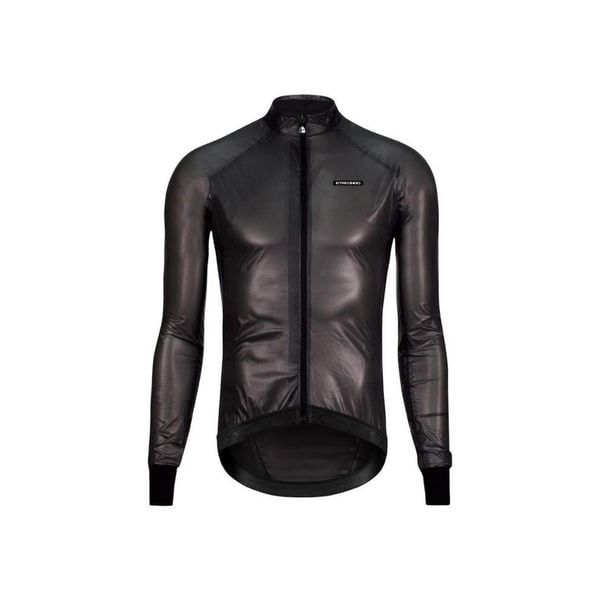 Kurtka wodoodporna Etxeondo Busti. Czarne kurtki męskie ETXEONDO, bez wzorów, sportowe, bez kaptura. Za 653.00 zł.