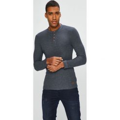 Medicine - Longsleeve Scandinavian Comfort. Czarne bluzki z długim rękawem męskie MEDICINE, z bawełny, z okrągłym kołnierzem. Za 79.90 zł.