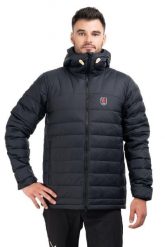Kurtka puchowa Fjallraven Expedition Pack Down Hoodie. Czarne kurtki męskie Fjällräven, l, bez wzorów, z materiału, klasyczne, z kapturem. Za 1,204.49 zł.