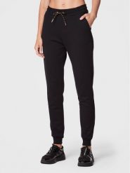 Armani Exchange Spodnie dresowe 6LYP70 YJ5VZ 1200 Czarny Regular Fit. Czarne spodnie dresowe damskie Armani Exchange, m, bez wzorów, z bawełny. Za 549.99 zł.