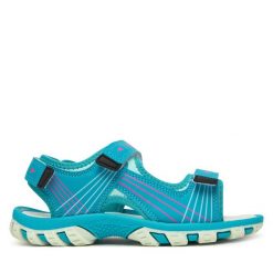 Sandały CMP. Niebieskie sandały dziewczęce CMP, bez zapięcia. Za 159.99 zł.