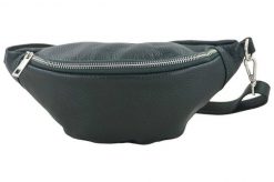 Torebka damska saszetka / nerka - CASUAL - Zielona ciemna. Zielone torebki do ręki damskie Barberinis, bez wzorów, ze skóry, casualowe, bez dodatków. Za 138.99 zł.