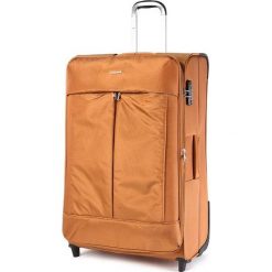 Duża Materiałowa Walizka PUCCINI - EM 50370 A Orange 9. Brązowe walizki damskie Puccini, z materiału. W wyprzedaży za 249.00 zł.