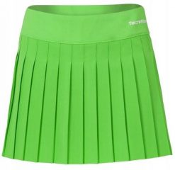 Damska spódniczka tenisowa Tecnifibre Team Stretch. Zielone spódnice damskie TECNIFIBRE, xs, bez wzorów, z dzianiny, mini, dopasowane. Za 99.99 zł.