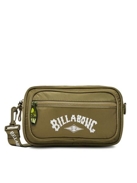 Billabong Torebka BLB-M-001-07 Zielony. Zielone listonoszki damskie Billabong, bez wzorów, z materiału, bez dodatków. Za 82.99 zł.