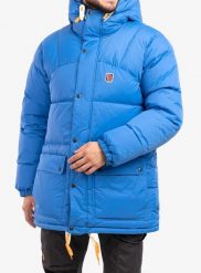 Kurtka puchowa męska Fjallraven Expedition Down Jacket. Niebieskie kurtki męskie Fjällräven, na zimę, l, bez wzorów, z materiału, bez kaptura. Za 3,101.99 zł.