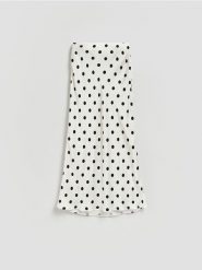 Satynowa spódnica maxi - wielobarwny. Spódnice damskie Reserved, l, bez wzorów, z satyny, maxi, proste. Za 109.99 zł.