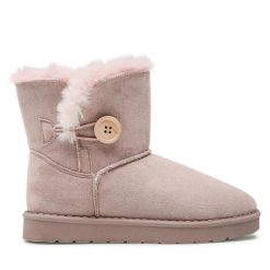 Śniegowce Nelli Blu. Czerwone śniegowce dziewczęce Nelli Blu, bez zapięcia. Za 79.99 zł.