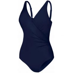 Damski kostium kąpielowy jednoczęściowy Aqua Speed Andrea. Czarne kostiumy jednoczęściowe damskie Aqua-Speed, m, bez wzorów, sportowe, do pływania. Za 169.99 zł.