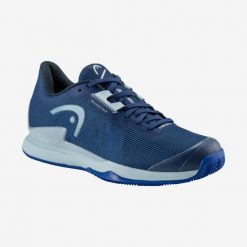Buty do tenisa damskie HEAD Sprint Pro 3.5 Clay. Niebieskie obuwie sportowe damskie Head, bez wzorów, z materiału, do biegania. W wyprzedaży za 466.35 zł.