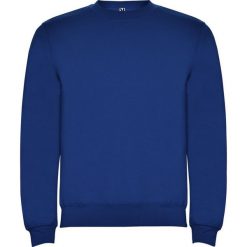Bluza Unisex Dla Dorosłych Clasica Z Okrągłym Dekoltem. Niebieskie bluzy męskie ROLY, m, bez wzorów, bez kaptura. Za 73.99 zł.