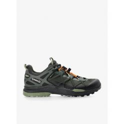 Buty turystyczne męskie AKU Rocket DFS GTX. Zielone trekkingi męskie Aku, trekkingowe. Za 732.99 zł.