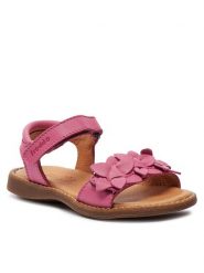 Froddo Sandały Lore Flowers G3150251-17 M Różowy. Czerwone sandały dziewczęce Froddo, ze skóry, bez zapięcia. Za 209.99 zł.