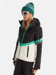 Roxy Kurtka narciarska Peak Chic Softshell Jk ERJTJ03512 Czarny Slim Fit. Czarne kurtki snowboardowe damskie Roxy, s, bez wzorów, z softshellu, bez kaptura, narciarskie. Za 1,469.00 zł.