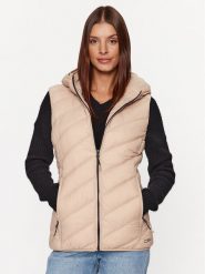 CMP Bezrękawnik 33K1676 Beżowy Regular Fit. Brązowe kurtki damskie CMP, bez wzorów, z syntetyku, bez kaptura. Za 569.99 zł.