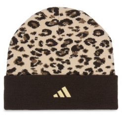 Czapka adidas. Brązowe czapki i kapelusze damskie Adidas, na zimę, bez wzorów. Za 89.99 zł.