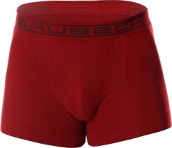 Brubeck BX10050A Bokserki męskie COMFORT COTTON ciemnoczerwony XXL. Czerwone bokserki męskie Brubeck, m, bez wzorów. Za 57.11 zł.