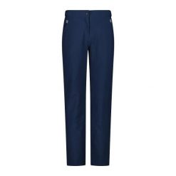 Damskie spodnie narciarskie stretch CMP Clima Protect. Niebieskie spodnie snowboardowe damskie CMP, bez wzorów, sportowe, narciarskie. Za 459.99 zł.