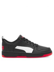 Puma Sneakersy REBOUND LAYUP LO SL JR 37049013 Czarny. Czarne buty sportowe chłopięce Puma, bez wzorów, z tworzywa sztucznego, bez zapięcia. Za 219.99 zł.