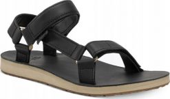 Teva W'S Original Universal Leather, BLK, 36 (us 5); uk 3. Sandały damskie Teva, bez wzorów, bez obcasa, bez zapięcia. Za 281.85 zł.