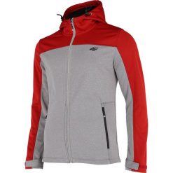 Softshell męski SFM002 - szary melanż. Kurtki męskie marki 4f. W wyprzedaży za 229.99 zł.