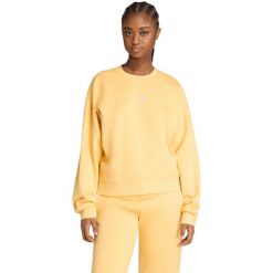 Bluza damska adidas Essentials Small Logo Feelcozy. Żółte bluzy damskie Adidas, xl, bez wzorów, z dzianiny, bez kaptura. Za 153.99 zł.