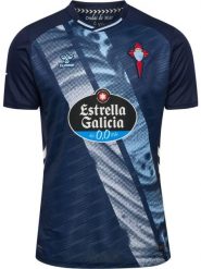 Koszulka domowa RC Celta Vigo 2025/26. Niebieskie koszulki sportowe damskie Hummel, l, bez wzorów, z materiału, bez kołnierzyka, bez ramiączek, na fitness i siłownię. Za 395.55 zł.