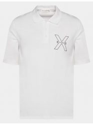 Richmond X Polo Lisi UMP24207PO Biały Regular Fit. Białe koszulki polo męskie Richmond X, m, bez wzorów, z bawełny, bez ramiączek. Za 279.99 zł.