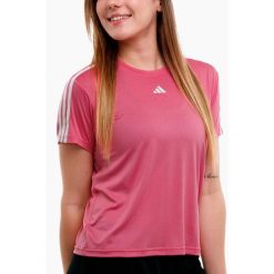 Adidas koszulka Kobieta t-shirt bluzka sportowa Aeroready Essentials r. S. Czerwone koszulki sportowe damskie Adidas, s, bez wzorów, bez kołnierzyka, bez ramiączek, na fitness i siłownię. Za 111.00 zł.