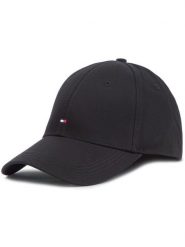 Tommy Hilfiger Czapka z daszkiem Classic Bb Cap E367895041 Czarny. Czarne rękawiczki męskie Tommy Hilfiger, bez wzorów, z bawełny. Za 109.99 zł.