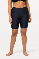 Damskie Spodenki do pływania szybkoschnące. Niebieskie szorty damskie Ulla Popken, plus size, bez wzorów, z elastanu. Za 91.99 zł.