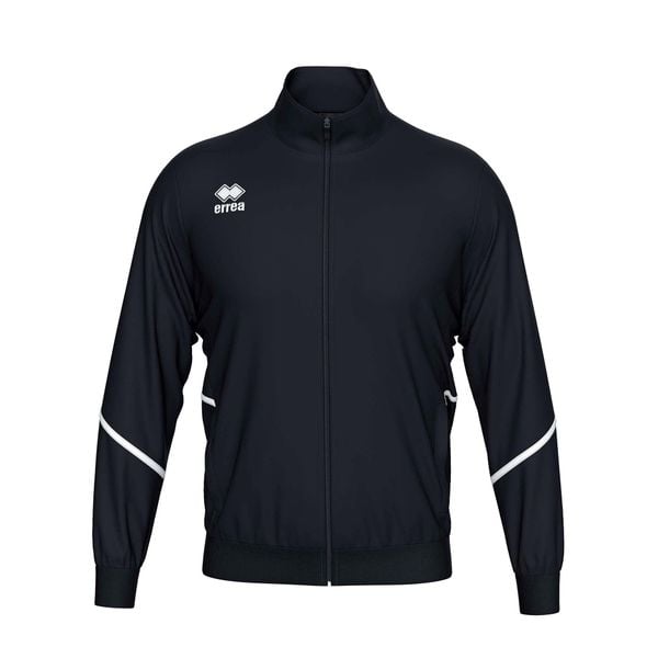 Bluza Errea Kurtka Marlon Ad Dorośli. Czarne bluzy męskie ERREA, s, bez wzorów, z materiału, bez kaptura, do biegania. Za 192.99 zł.